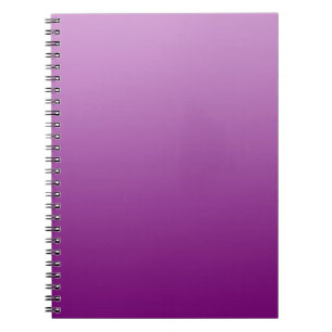 ALLEENKLEUR verloop - magenta Notitieboek