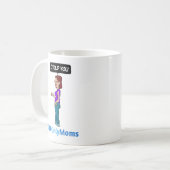 AlleenMOMS Koffiemok (Voorkant links)