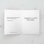 Allégation de la première communion de la carte eu (Intérieur)