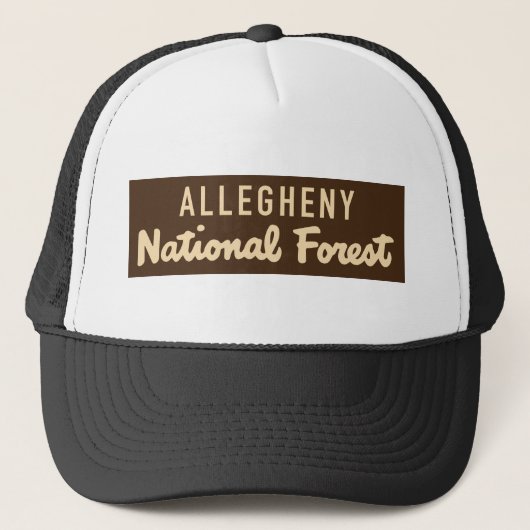 Allegheny National Forest Trucker Pet (Voorkant)