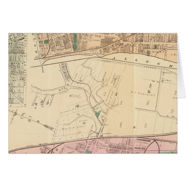 Allegheny ward 9 Sharpsburg (Voorkant Horizontaal)