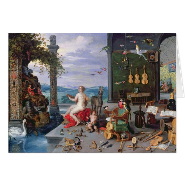 Allégorie de la musique (Devant horizontal)