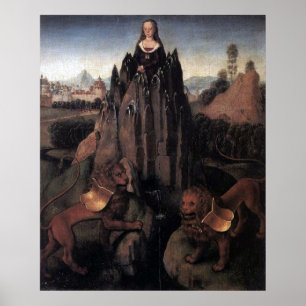 Allegorie met een Maagd - Hans Memling - c1480 Poster