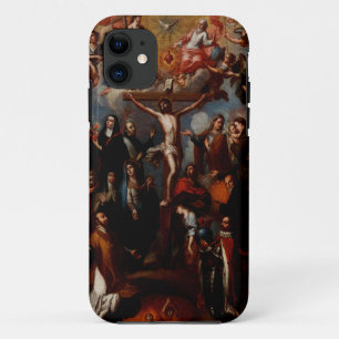 Allegorie van de Kruisiging met Jezuïetische Heili iPhone 11 Hoesje