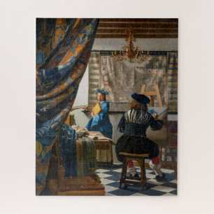 Allegorie van het Schilderen Johannes Vermeer Legpuzzel