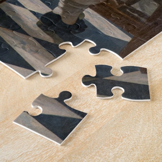 Allegorie van het Schilderen | Johannes Vermeer | Legpuzzel (Zijkant)