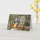 Allegorie van Schilderende 2 Kaart (Gele Bloem)