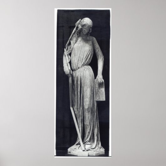 Allegorische figuur van de Synagogue Poster (Voorkant)