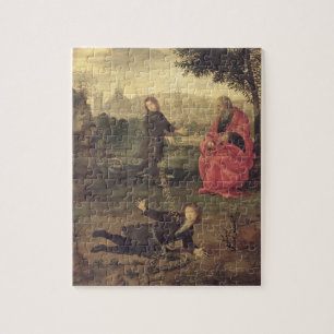 Allegory, c.1485-90 (olie op het paneel) legpuzzel
