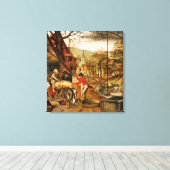 Allegory of Autumn Canvas Afdruk (Insitu (Houten vloer))