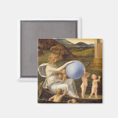 Allegory of Changing Fortune, of Melancholy (olie Magneet (Voorkant / Achterkant)