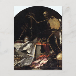 Allegory of Death: In Ictu Oculi door Juan de Vald Briefkaart