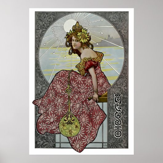 Allegory of March door Gaspar Camps Poster (Voorkant)