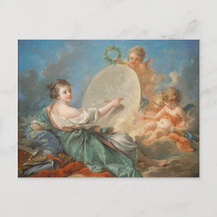 Allegory of Painting, 1765 (olie op doek) Briefkaart