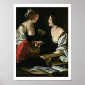 Allegory of Painting and Architecture, c.1620 (aar Poster (Voorkant)