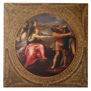 Allegory of Speed, Toil and Exercise, van het cei Tegeltje
