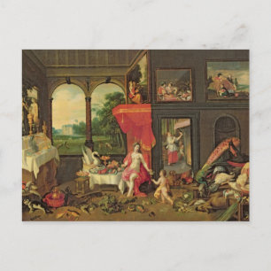 Allegory of Taste Briefkaart