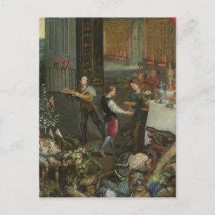 Allegory of Taste Briefkaart