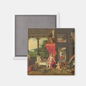 Allegory of Taste Magneet (Voorkant / Achterkant)