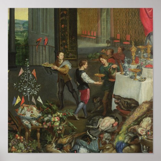 Allegory of Taste Poster (Voorkant)