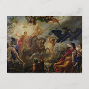 Allegory of the Battle of Austerlitz Briefkaart