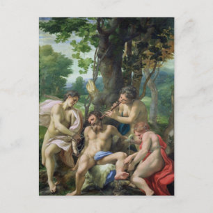 Allegory of the Vices, 1529-30 Briefkaart