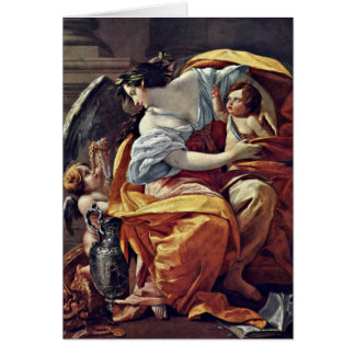 Allegory of Wealth van Simon Vouet