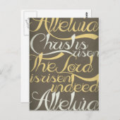 Alleluia! Briefkaart (Voorkant / Achterkant)