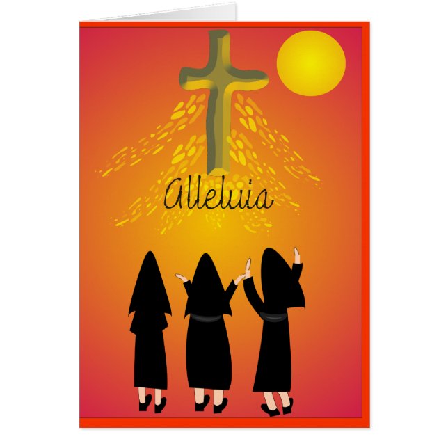 "Alleluia" katholieke religieuze cadeaus (Voorkant)