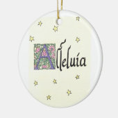 Alleluia Ornament (Links)