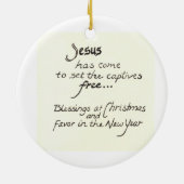 Alleluia Ornament (Achterkant)