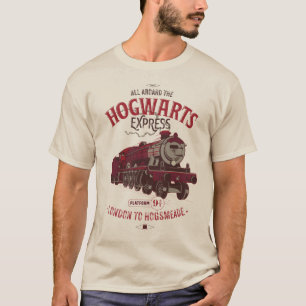 Allemaal aan boord van de Hogwarts Express T-shirt