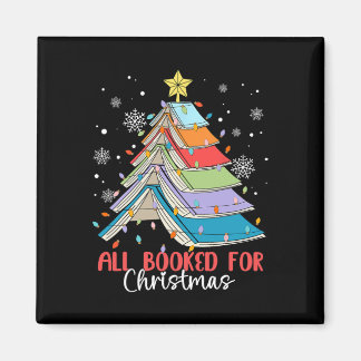 Allemaal geboekt voor kerstboek Kerstboom Licht Magneet