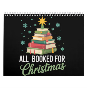 Allemaal geboekt voor kerstboom boeken leraar Kers Kalender