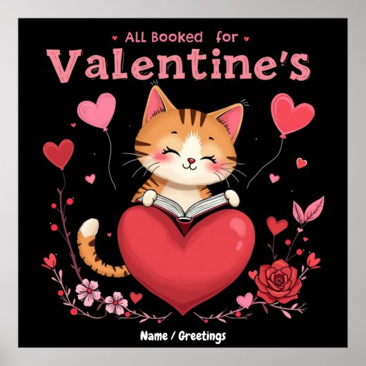  Allemaal geboekt voor Valentijn Een Perfecte Vale Poster (Voorkant)