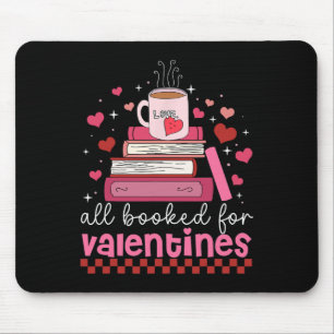 Allemaal geboekt voor Valentijnsdag Juf Valentijns Muismat