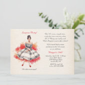 Allemaal geklede uitnodigingen (Staand voorkant)