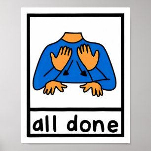 Allemaal Klaar Gebarentaal Spraakpathologie Aac Sp Poster