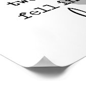 allemaal omdat twee mensen verliefd werden op mode poster (Hoek)