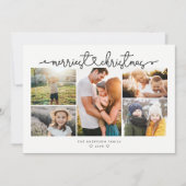 ALLEMAAL PRETIGELEKER KERST Mis Moderne Script Fot Feestdagenkaart (Voorkant)