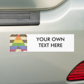ALLEMAAL STRAIGHT BUMPERSTICKER (Op auto)