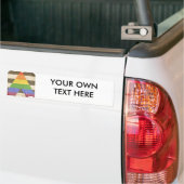 ALLEMAAL STRAIGHT BUMPERSTICKER (Op Truck)