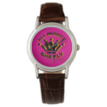 Allemachtig, ze vliegt