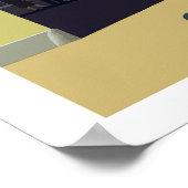 Allemagne, affiche aérienne vintage (Coin)