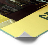 Allemagne. Affiche de voyage vintage. (Coin)