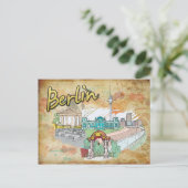 Allemagne Berlin Carte postale Voyage (Debout devant)