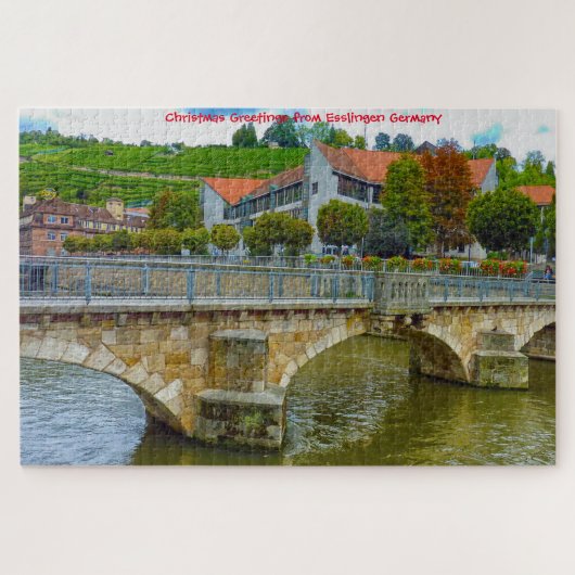 Allemagne d'Esslingen. Jigsaw Puzzle (Horizontal)