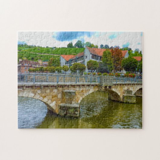 Allemagne d'Esslingen. Jigsaw Puzzle (Horizontal)