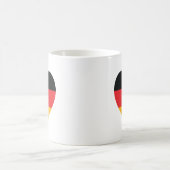 Allemagne Drapeau Coeur café Mug (Centre)