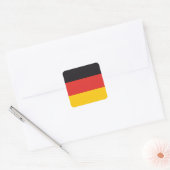 Allemagne Drapeau x20 autocollants drapeau carré a (Enveloppe)